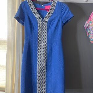 Lily Pulitzer blue shift dresss
